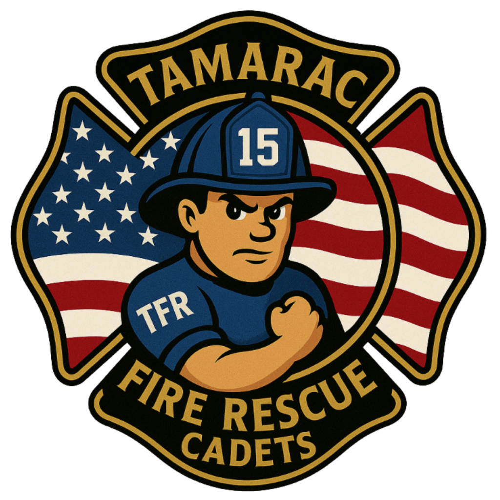 Tamarac Fire Recue Cadets Logo